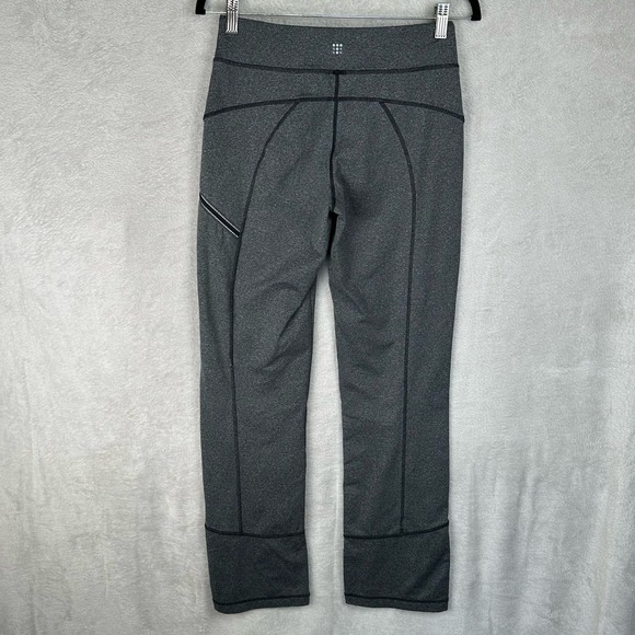 Title Nine Pants Womens Extra Small Gray Pullon Yoga Straight Leg Stretch Pocket - Picture 5 of 14